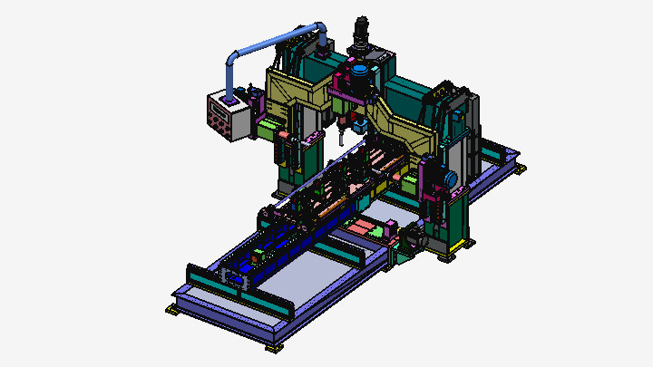 SW_数控三轴钻孔机001