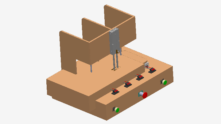 SW_普通气动高压测试治具电压测试001