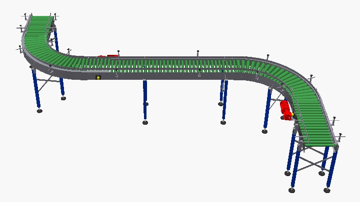 SW_滚筒输送带输送机001