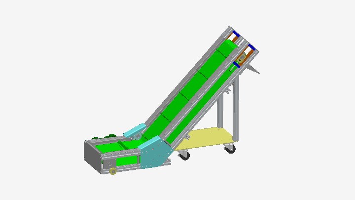 SW_爬坡型皮带输送机001