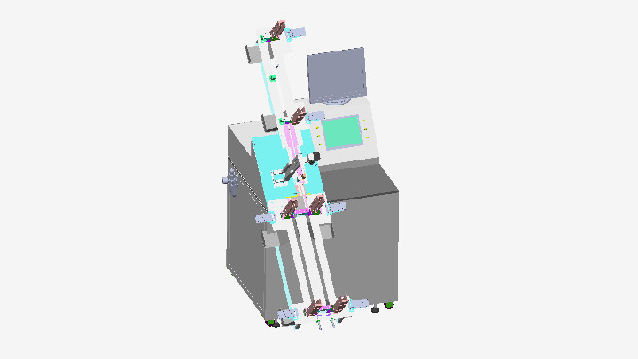 SW_自动检测装管机下料测试机001