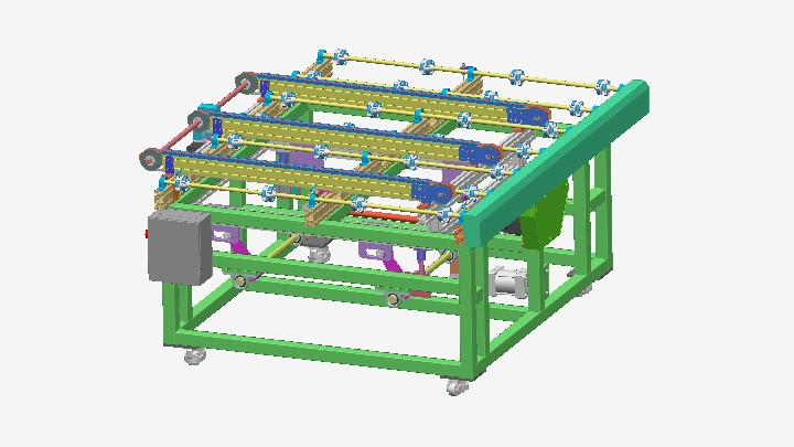 SW_顶升换向输送线001