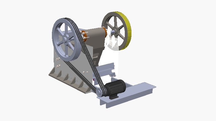 SW_颚式破碎机模型001