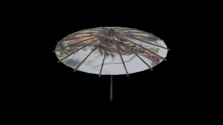 UE项目资源_模型资源_伞020