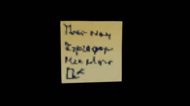 UE项目资源_模型资源_便签001