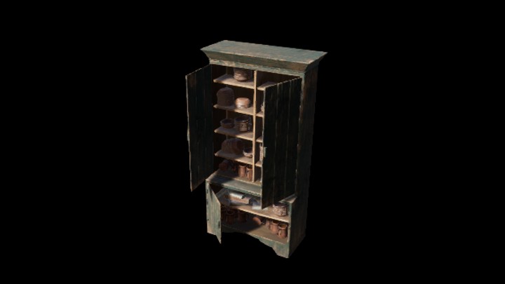 UE项目资源_模型资源_储物柜004