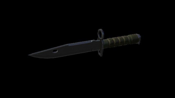 UE项目资源_模型资源_军用匕首001