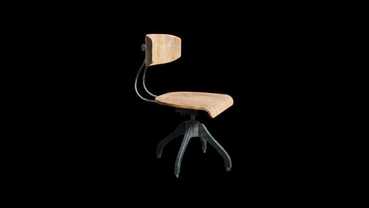 UE项目资源_模型资源_凳子208