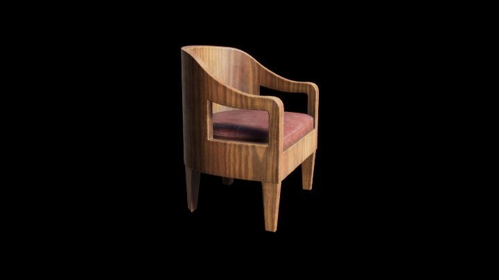 UE项目资源_模型资源_凳子210