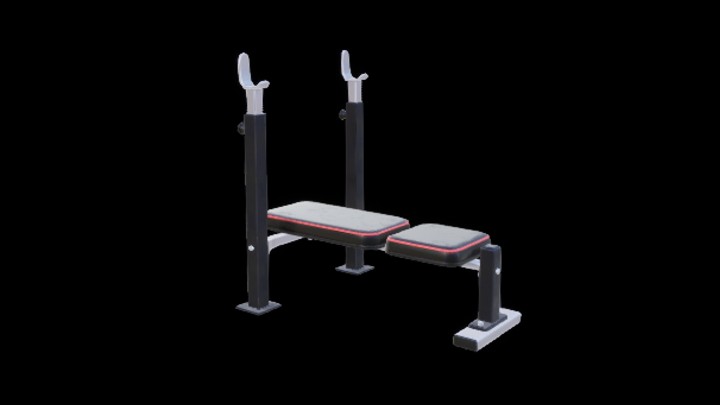 UE项目资源_模型资源_卧推凳001