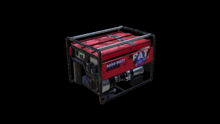 UE项目资源_模型资源_发动机003