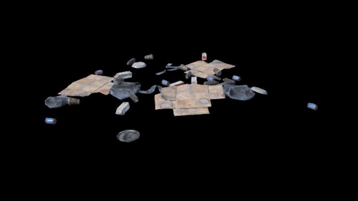 UE项目资源_模型资源_垃圾堆018