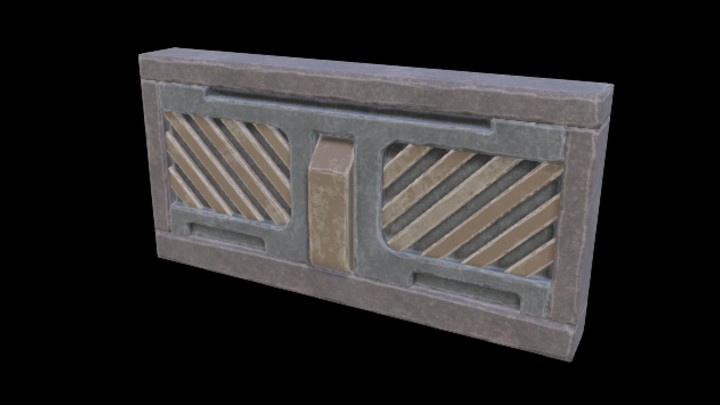 UE项目资源_模型资源_墙体056