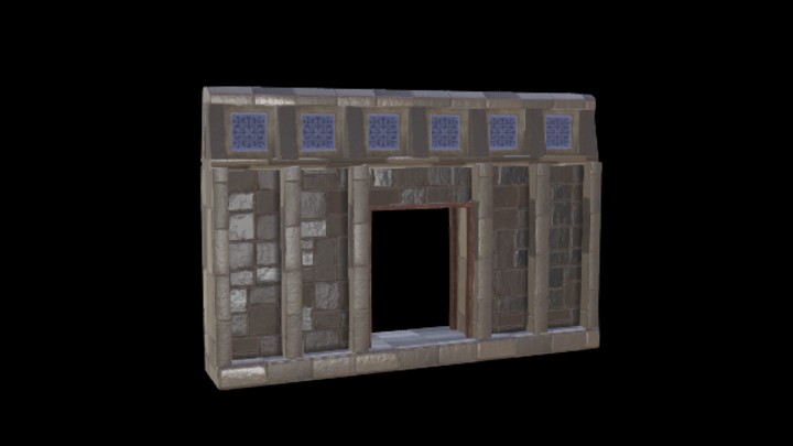 UE项目资源_模型资源_墙面121