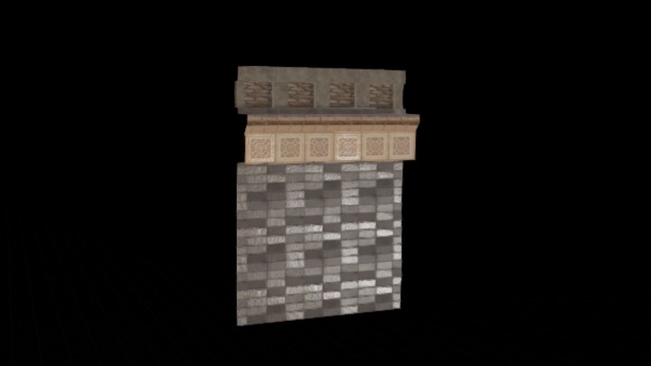 UE项目资源_模型资源_墙面132