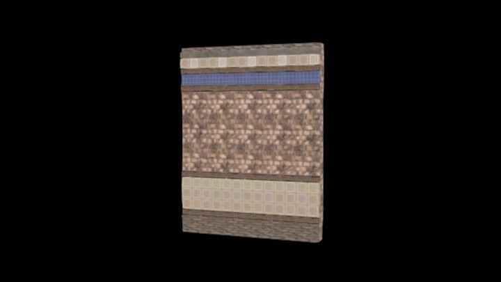 UE项目资源_模型资源_墙面133