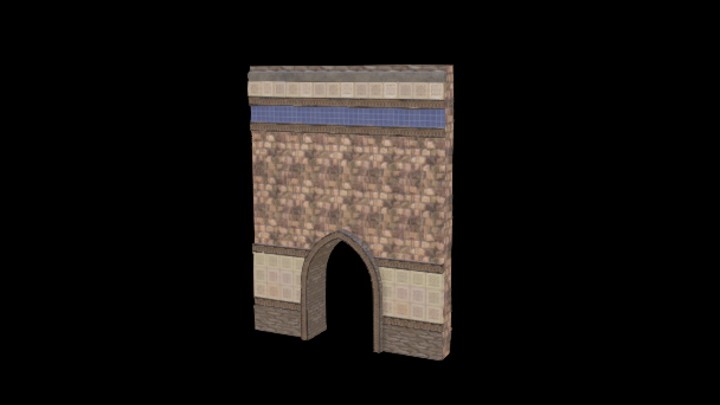 UE项目资源_模型资源_墙面134