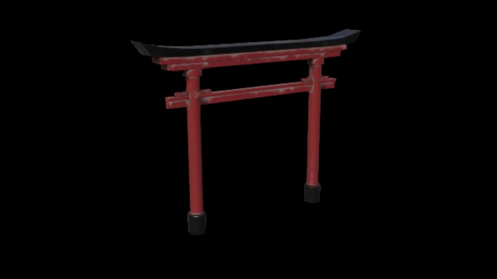 UE项目资源_模型资源_大门014