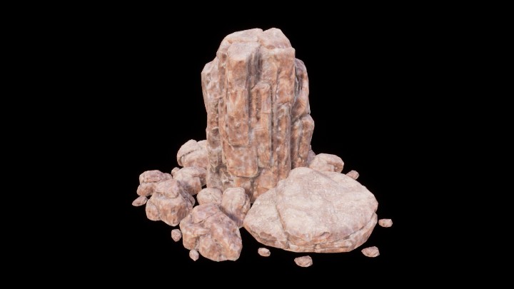 UE项目资源_模型资源_岩石299