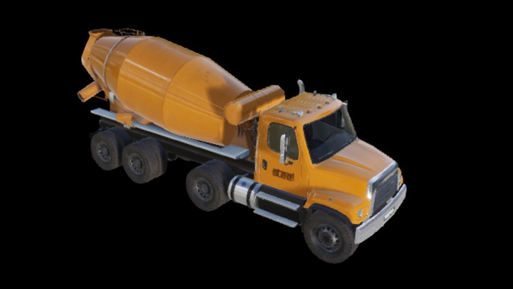 UE项目资源_模型资源_工程车003