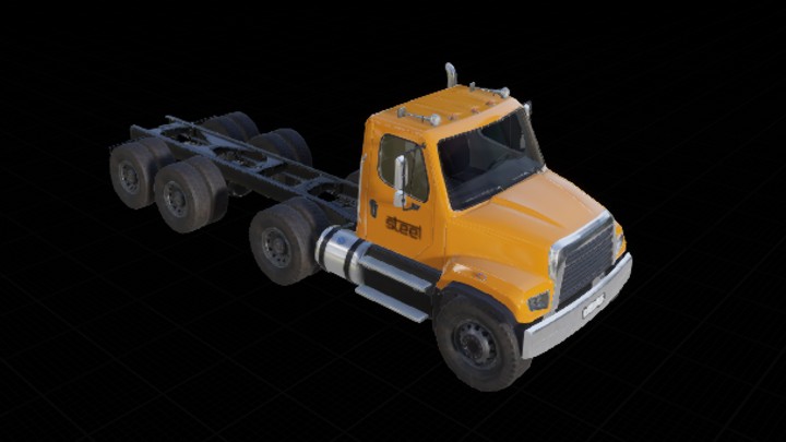 UE项目资源_模型资源_工程车004