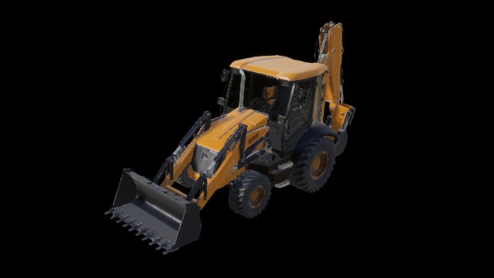 UE项目资源_模型资源_工程车006