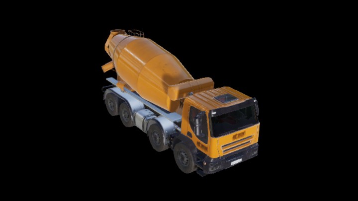 UE项目资源_模型资源_工程车012