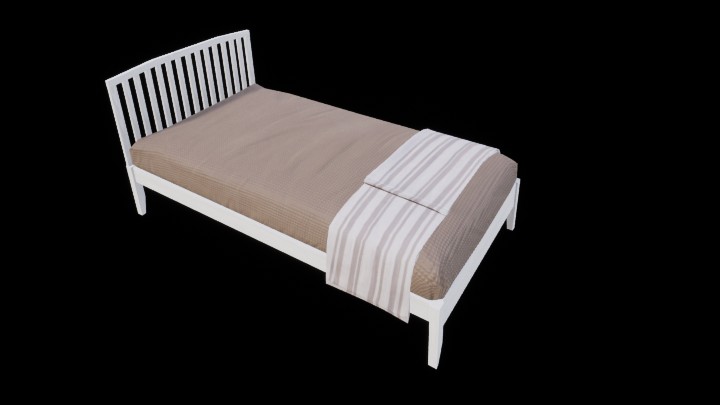 UE项目资源_模型资源_床098