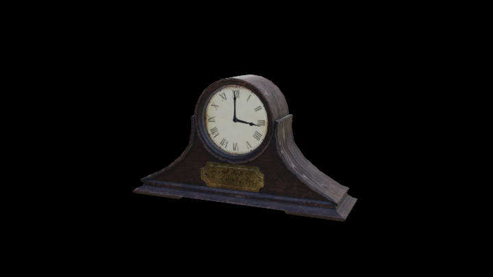 UE项目资源_模型资源_座钟001