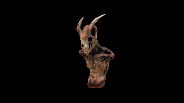 UE项目资源_模型资源_怪物半身铜像003