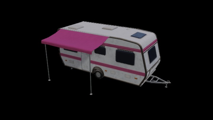 UE项目资源_模型资源_房车003