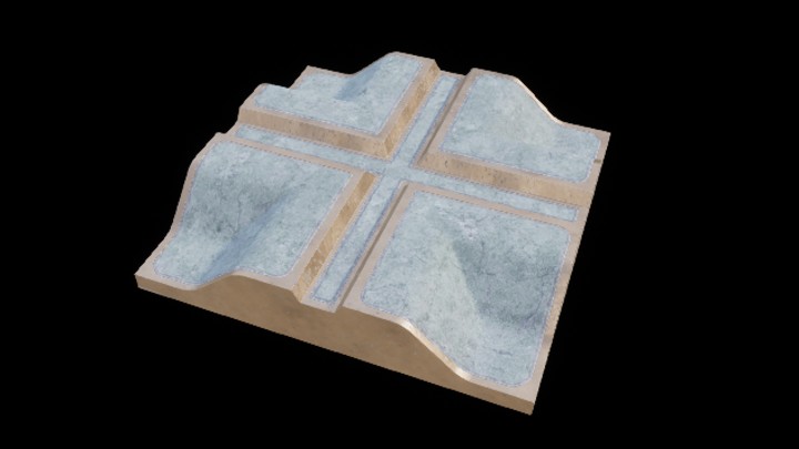 UE项目资源_模型资源_房顶055