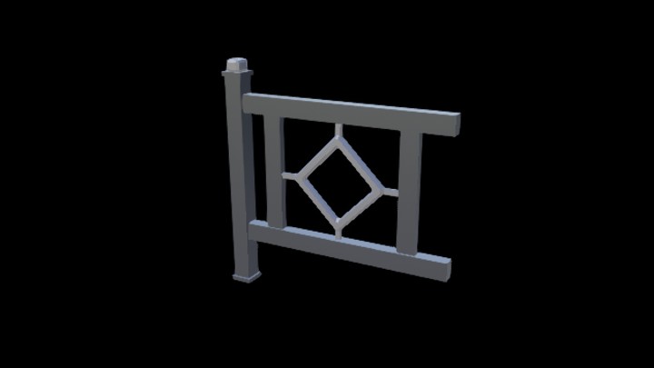 UE项目资源_模型资源_护栏035