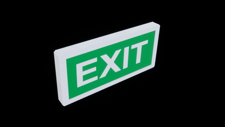 UE项目资源_模型资源_指示牌058