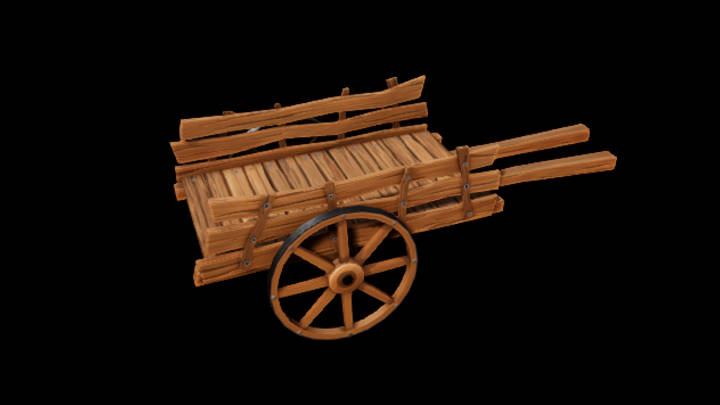 UE项目资源_模型资源_推车035