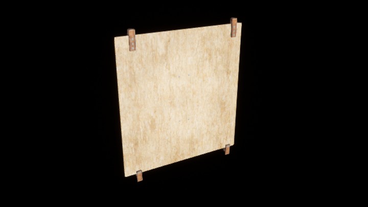 UE项目资源_模型资源_木板132