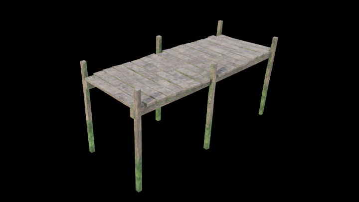 UE项目资源_模型资源_木桥009