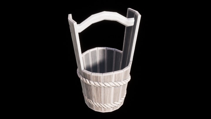 UE项目资源_模型资源_木桶147