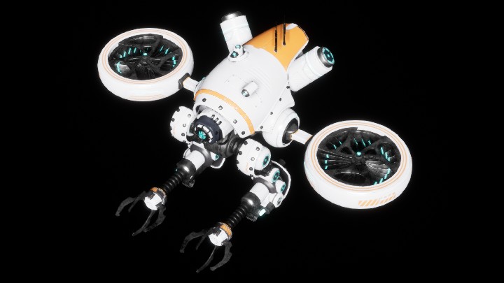 UE项目资源_模型资源_机器人002