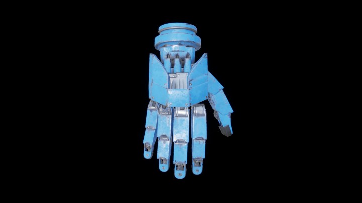 UE项目资源_模型资源_机械手002