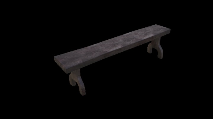 UE项目资源_模型资源_板凳020