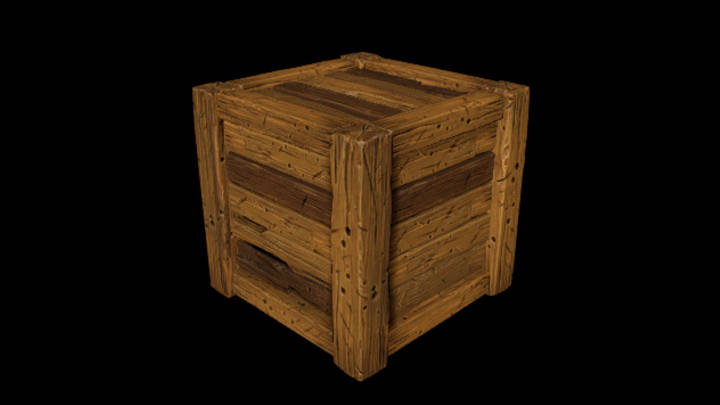 UE项目资源_模型资源_板条箱004