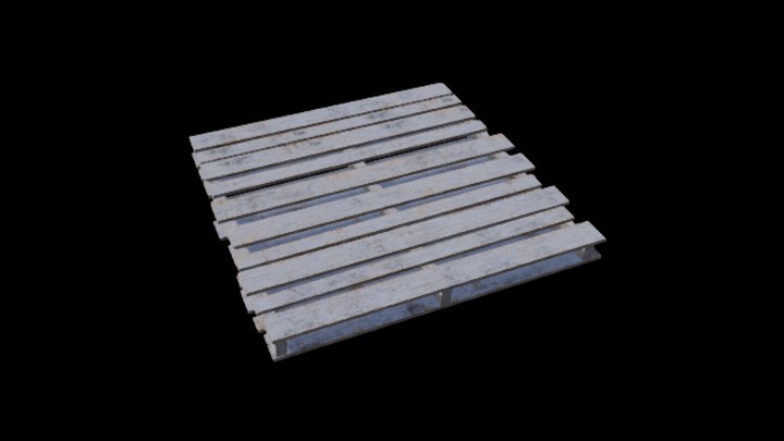 UE项目资源_模型资源_栈板007