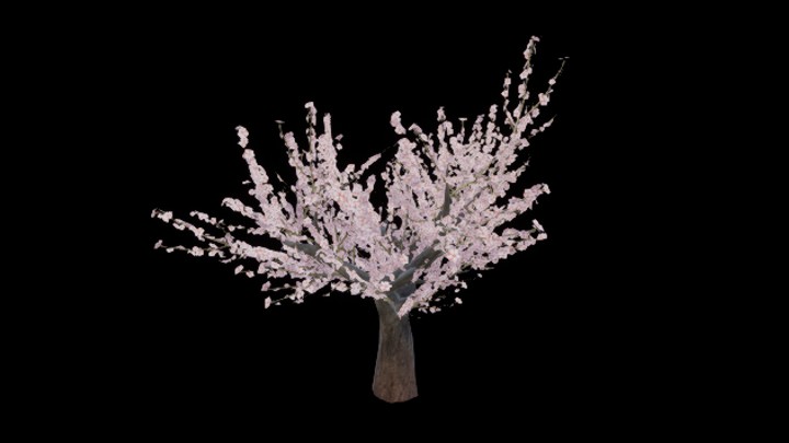 UE项目资源_模型资源_桃树002