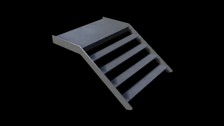 UE项目资源_模型资源_楼梯145