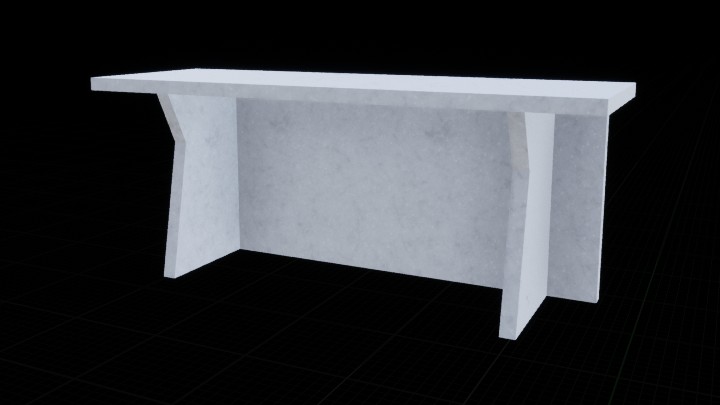 UE项目资源_模型资源_汽车站台002