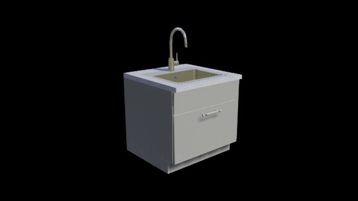 UE项目资源_模型资源_洗碗池004