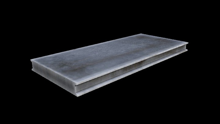 UE项目资源_模型资源_混凝土块002