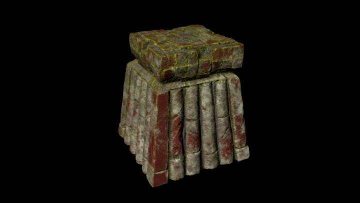 UE项目资源_模型资源_火盆底座001