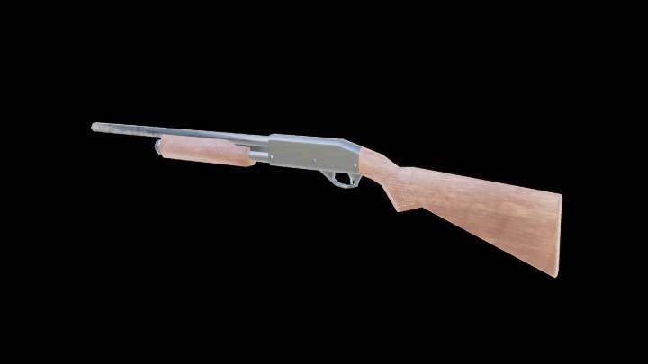 UE项目资源_模型资源_猎枪001